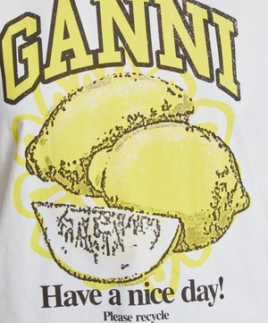 Ganni - Lemon T Shirt image number 4