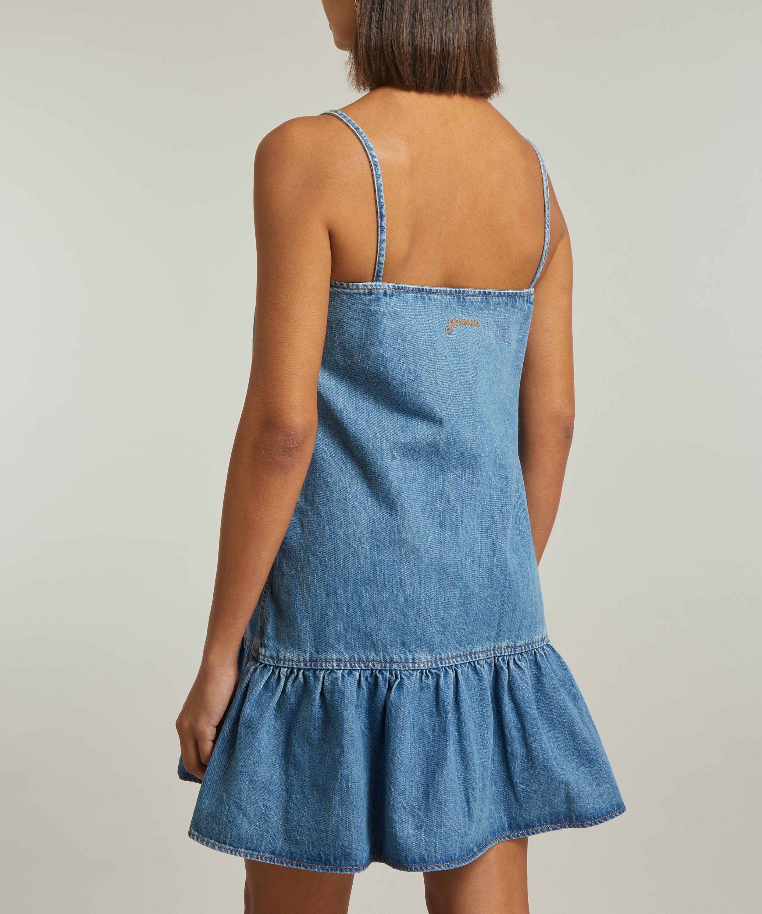 Ganni - Tint Denim Mini Dress image number 3