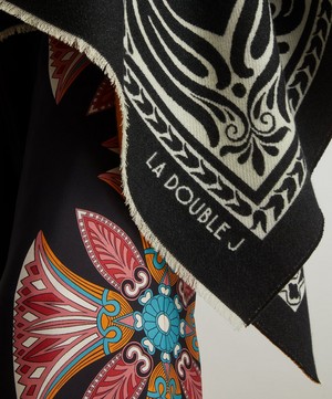 La DoubleJ - Reversible Wool Poncho image number 4