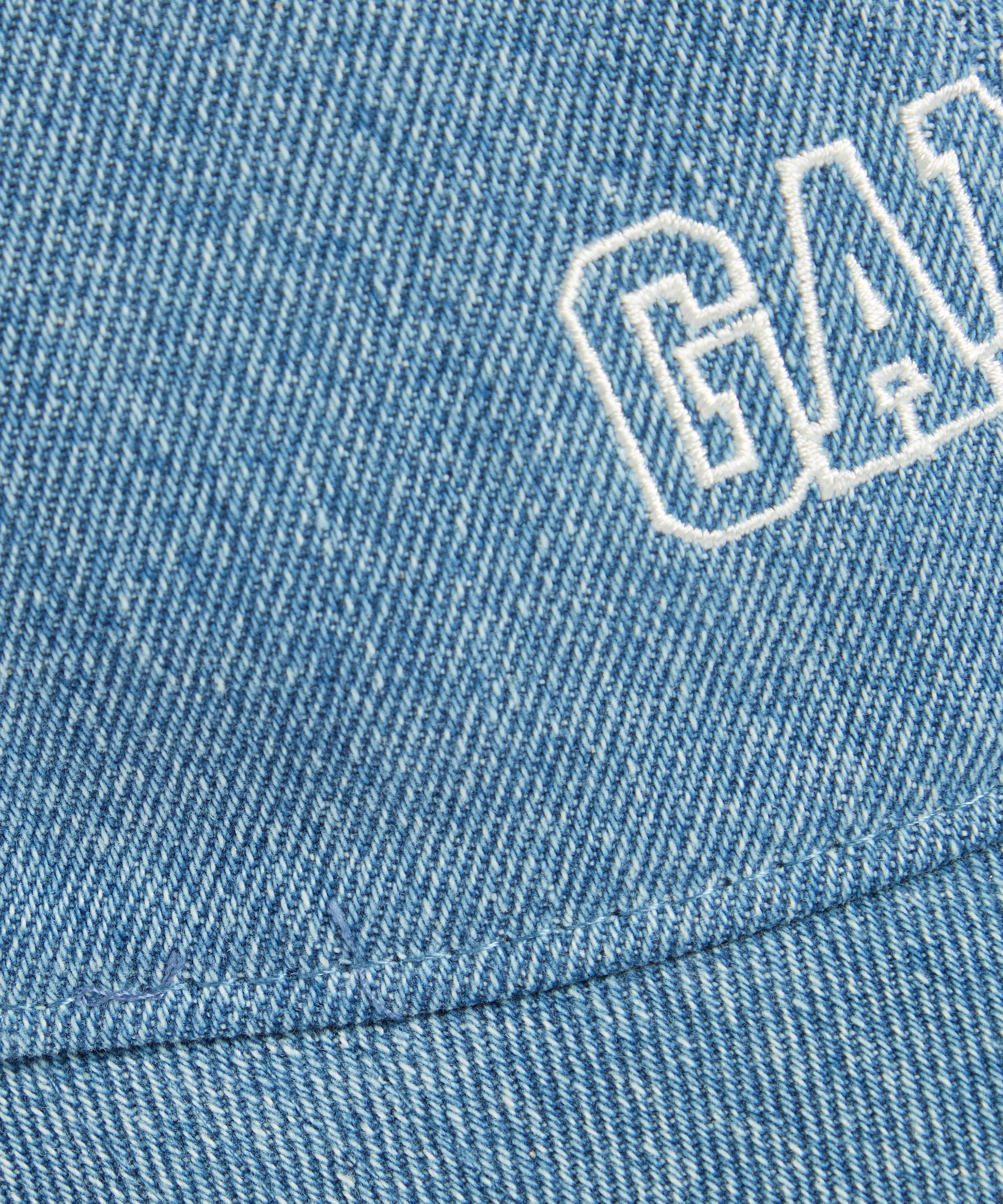 Ganni - Logo Denim Cap image number 2