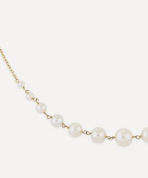 Dinny Hall - 9ct Gold Signature Freshwater Pearl Necklace image number 2