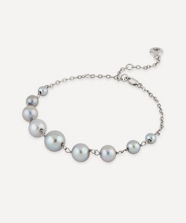 Dinny Hall - 9ct White Gold Signature Freshwater Pearl Bracelet