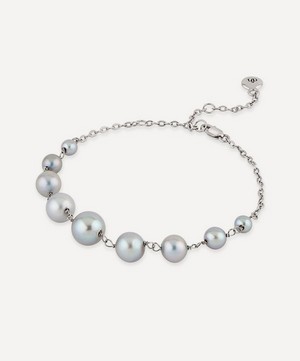 Dinny Hall - 9ct White Gold Signature Freshwater Pearl Bracelet image number 0