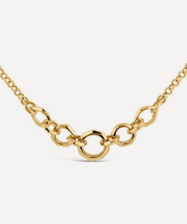 Dinny Hall - 22ct Gold-Plated Vermeil Silver Thalassa Handmade Chain Necklace image number null
