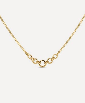 Dinny Hall - 22ct Gold-Plated Vermeil Silver Thalassa Handmade Chain Necklace image number 2