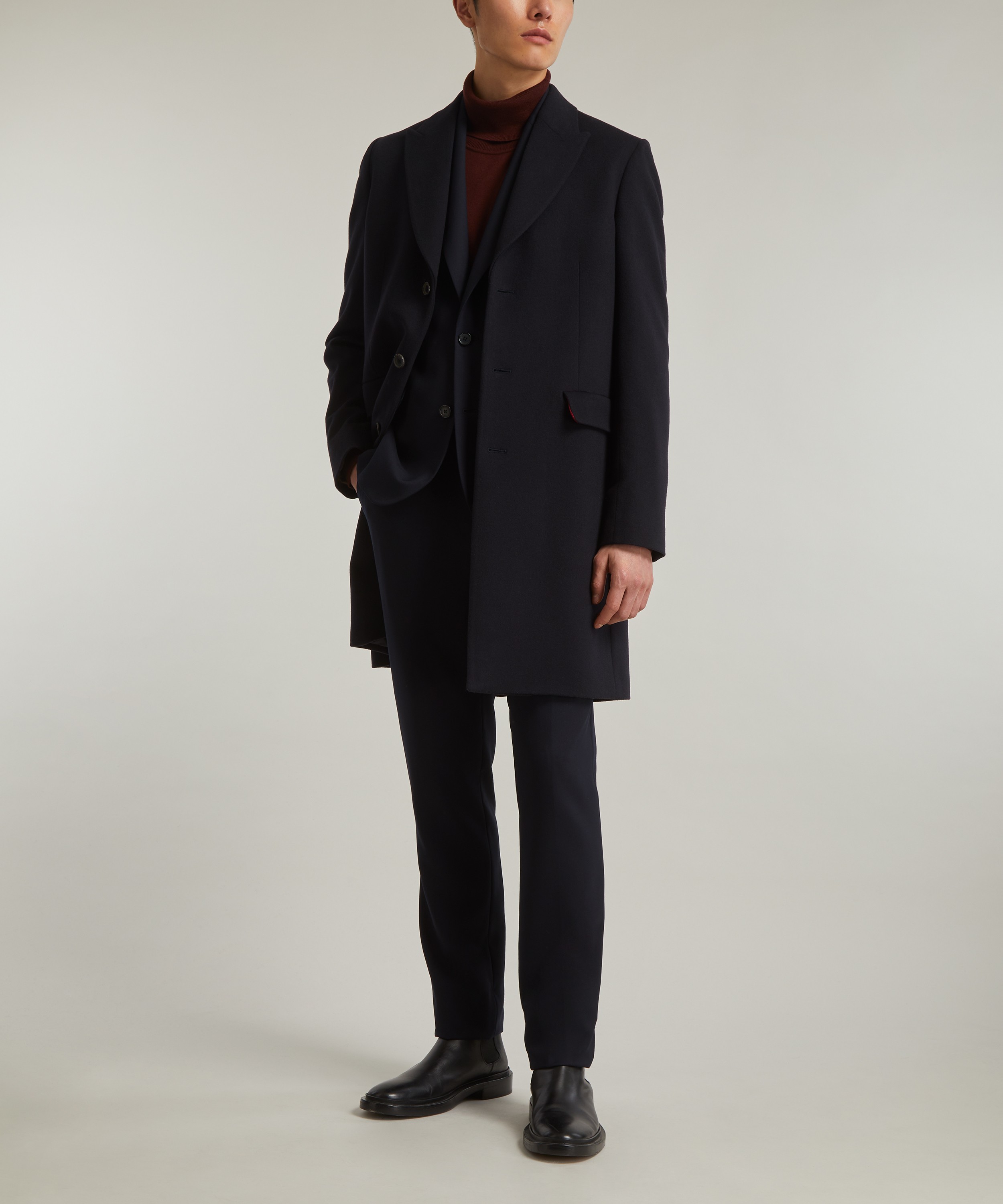 Paul Smith Single-Breasted Wool-Cashmere Blend Coat | Liberty