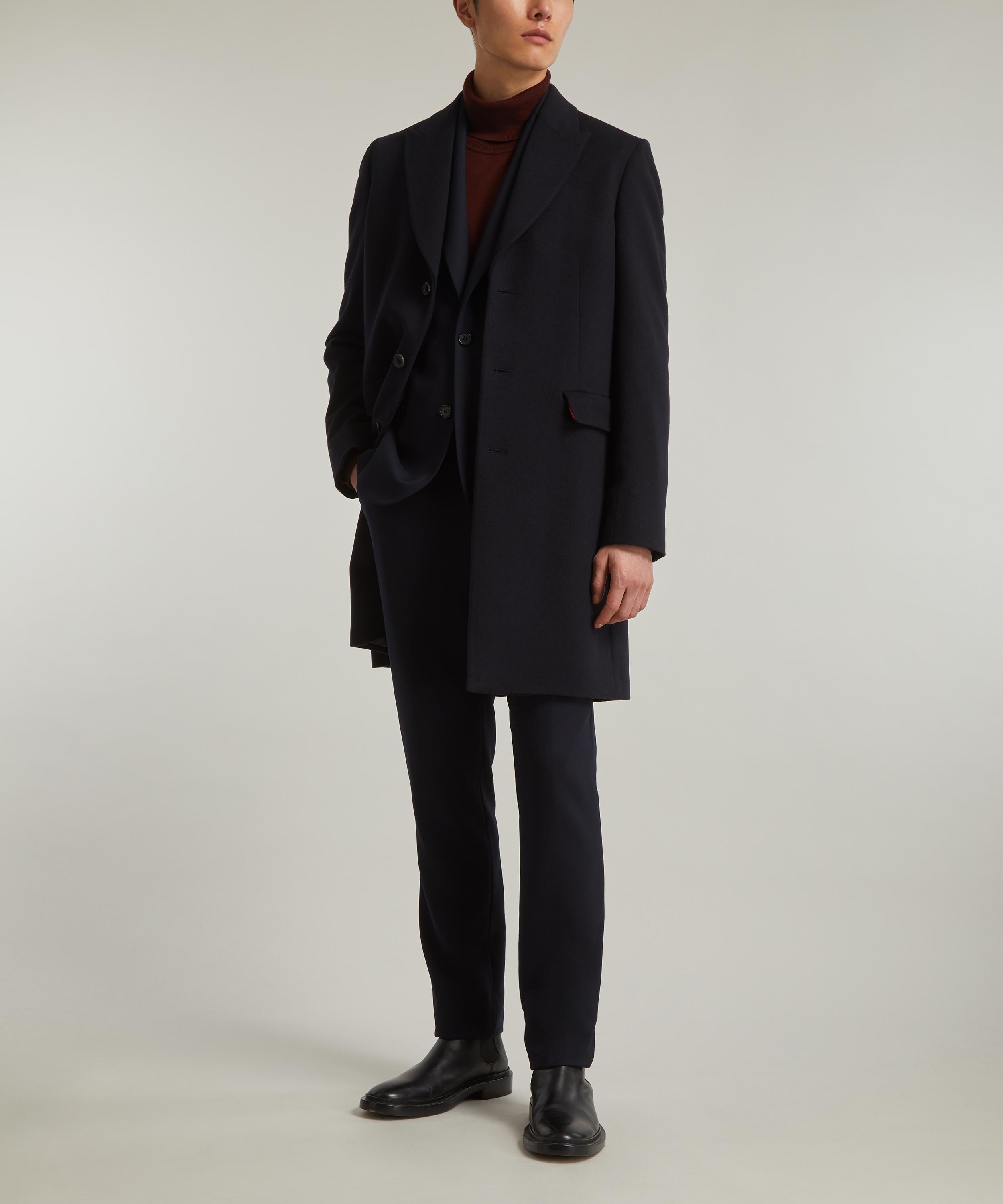 Long wool cashmere blend coats hotsell