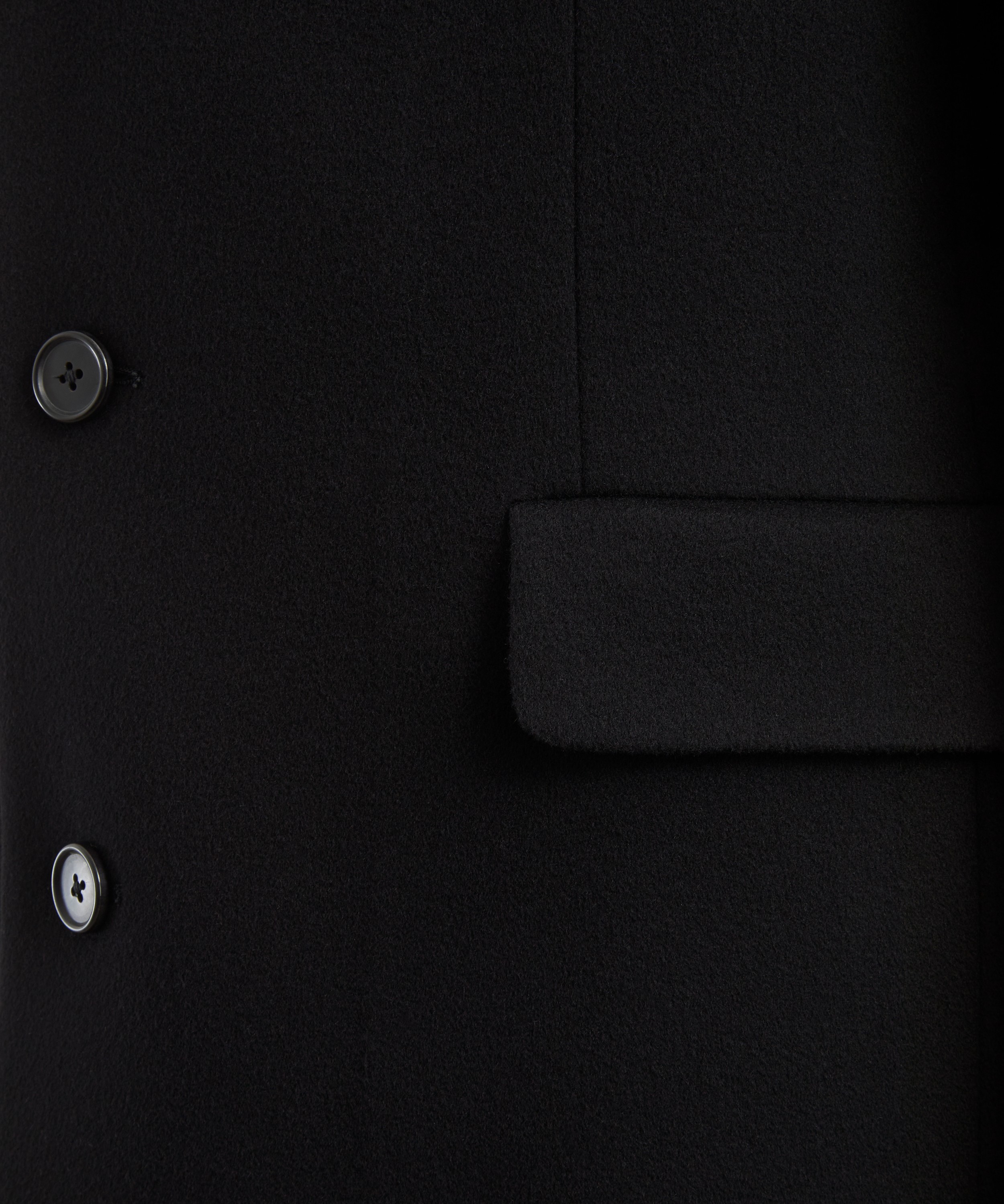 Paul Smith - Single-Breasted Wool-Cashmere Blend Coat image number 4