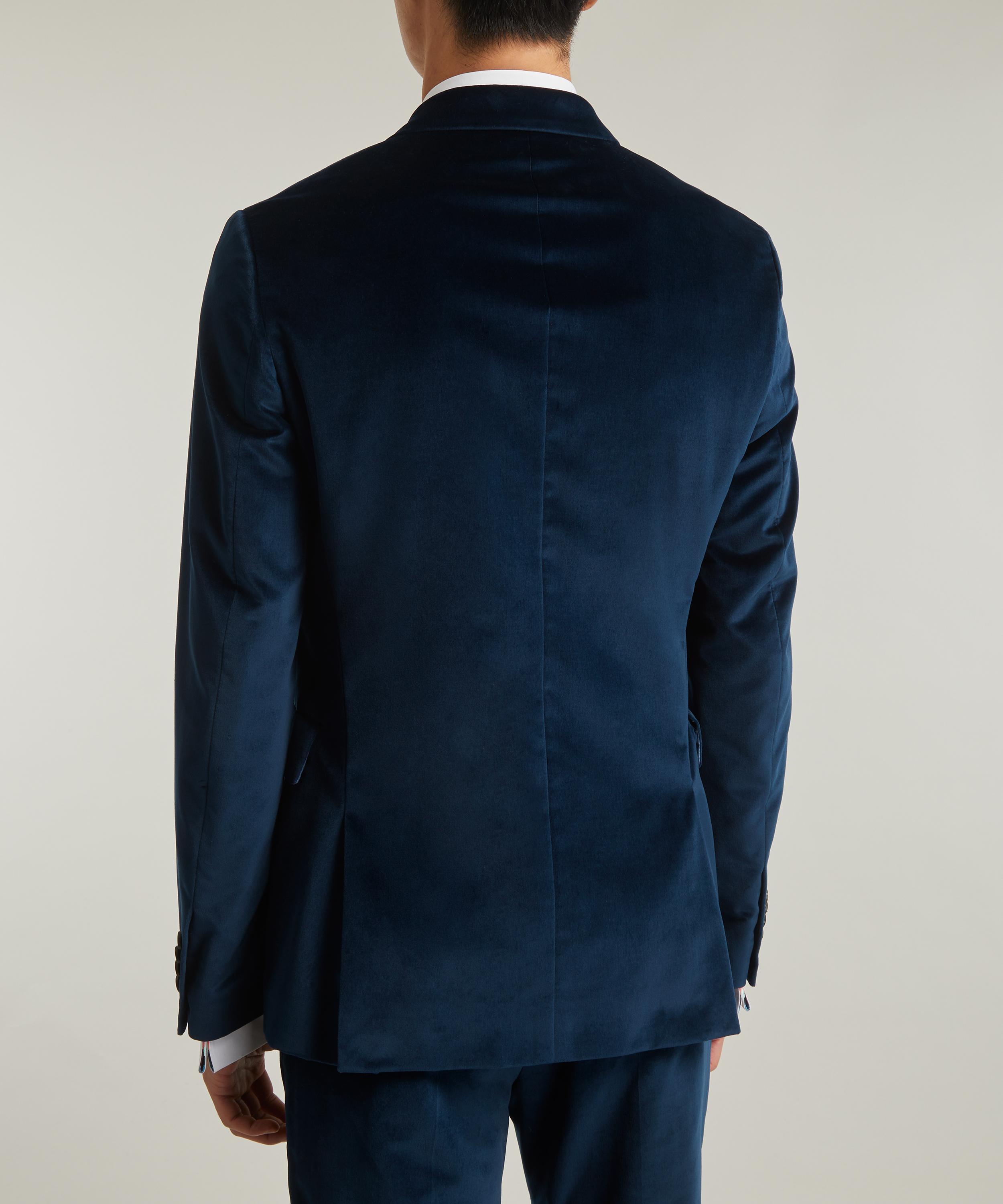 Paul Smith - The Kensington Slim-Fit Velvet Two-Button Blazer image number 3