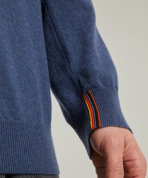 Paul Smith - Cashmere Crew-Neck Jumper image number 4