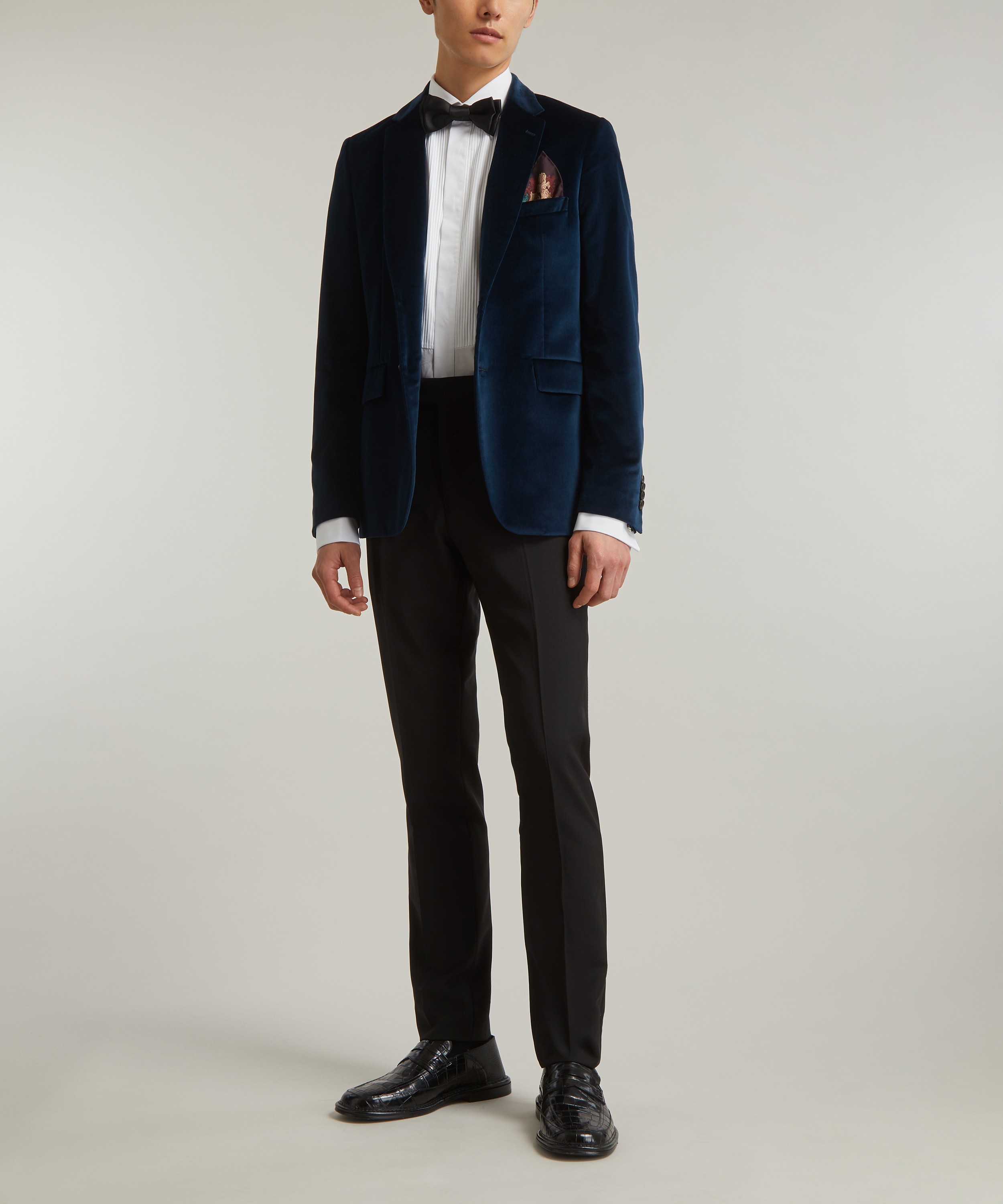 Paul Smith - Pleated-Bib Double-Cuff Evening Shirt  image number 1