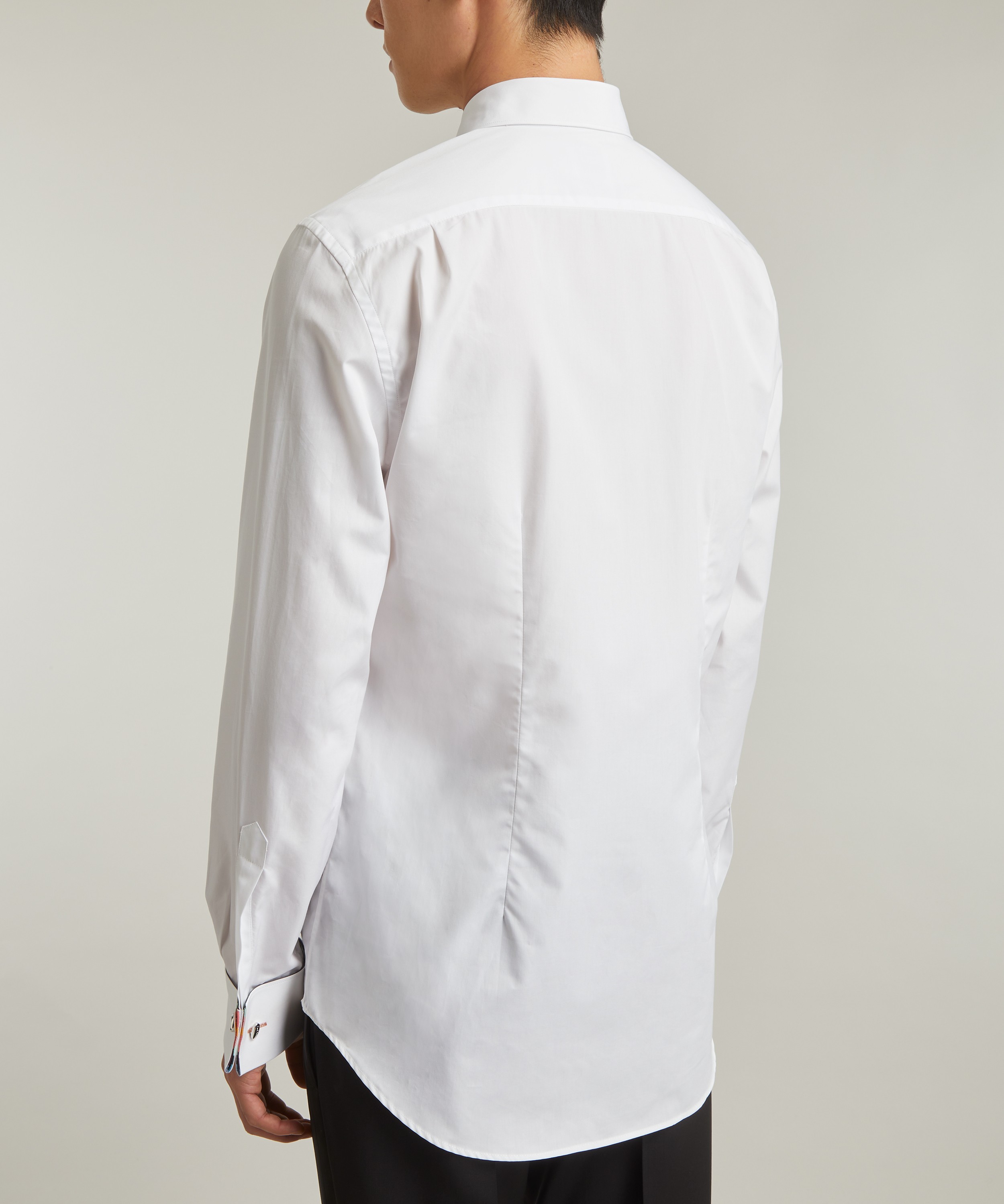 Paul Smith - Pleated-Bib Double-Cuff Evening Shirt  image number 3