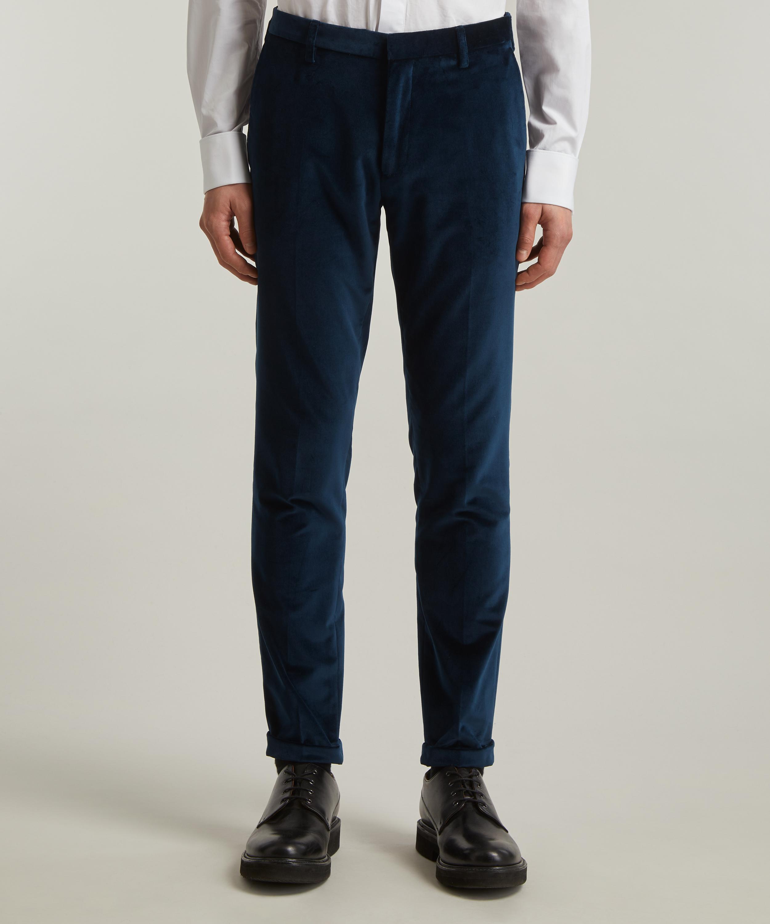 Paul Smith - Slim-Fit Velvet Trousers image number 2
