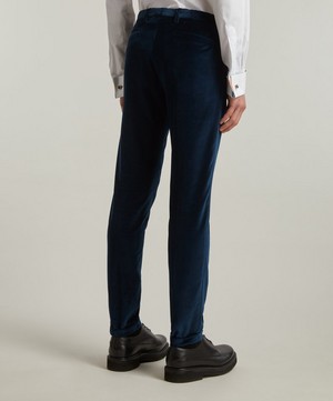 Paul Smith - Slim-Fit Velvet Trousers image number 3