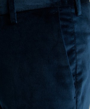 Paul Smith - Slim-Fit Velvet Trousers image number 4
