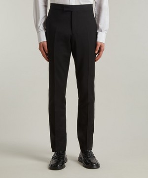 Paul Smith - Slim-Fit Wool-Mohair Evening Trousers image number 2