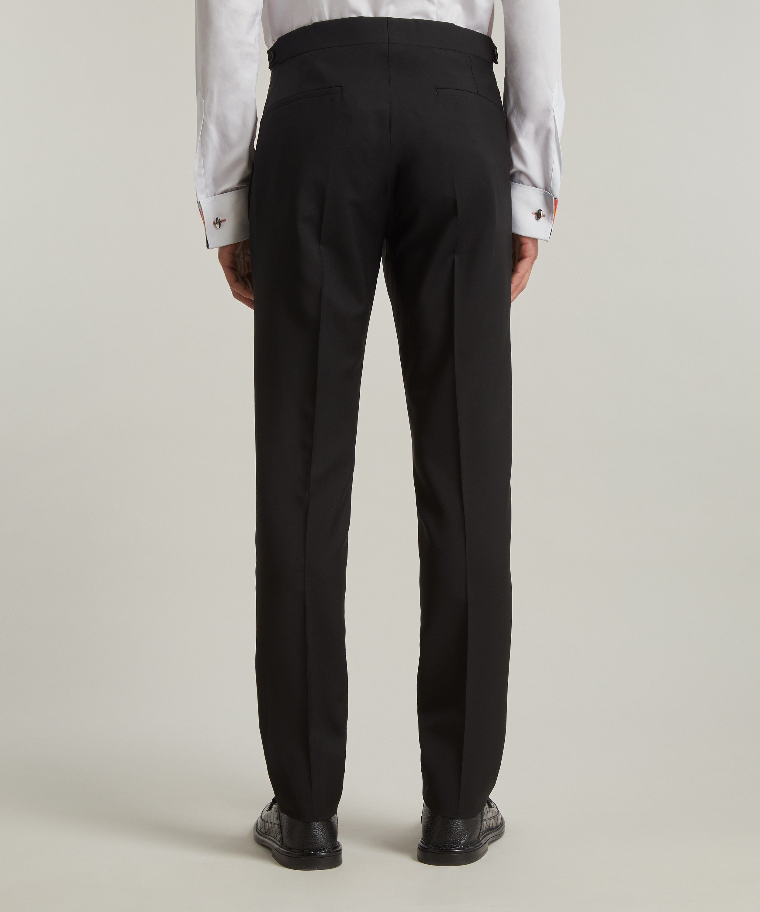Paul Smith - Slim-Fit Wool-Mohair Evening Trousers image number 3