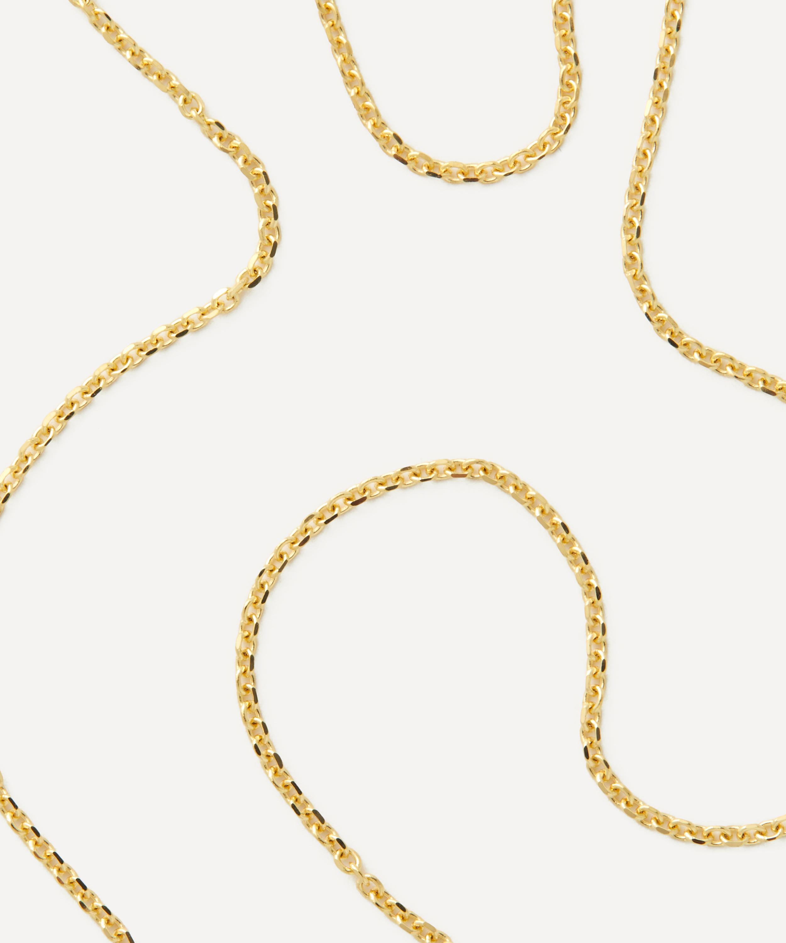 Satomi Kawakita - 18ct Gold Wound 18' Inch Chain Necklace image number 1