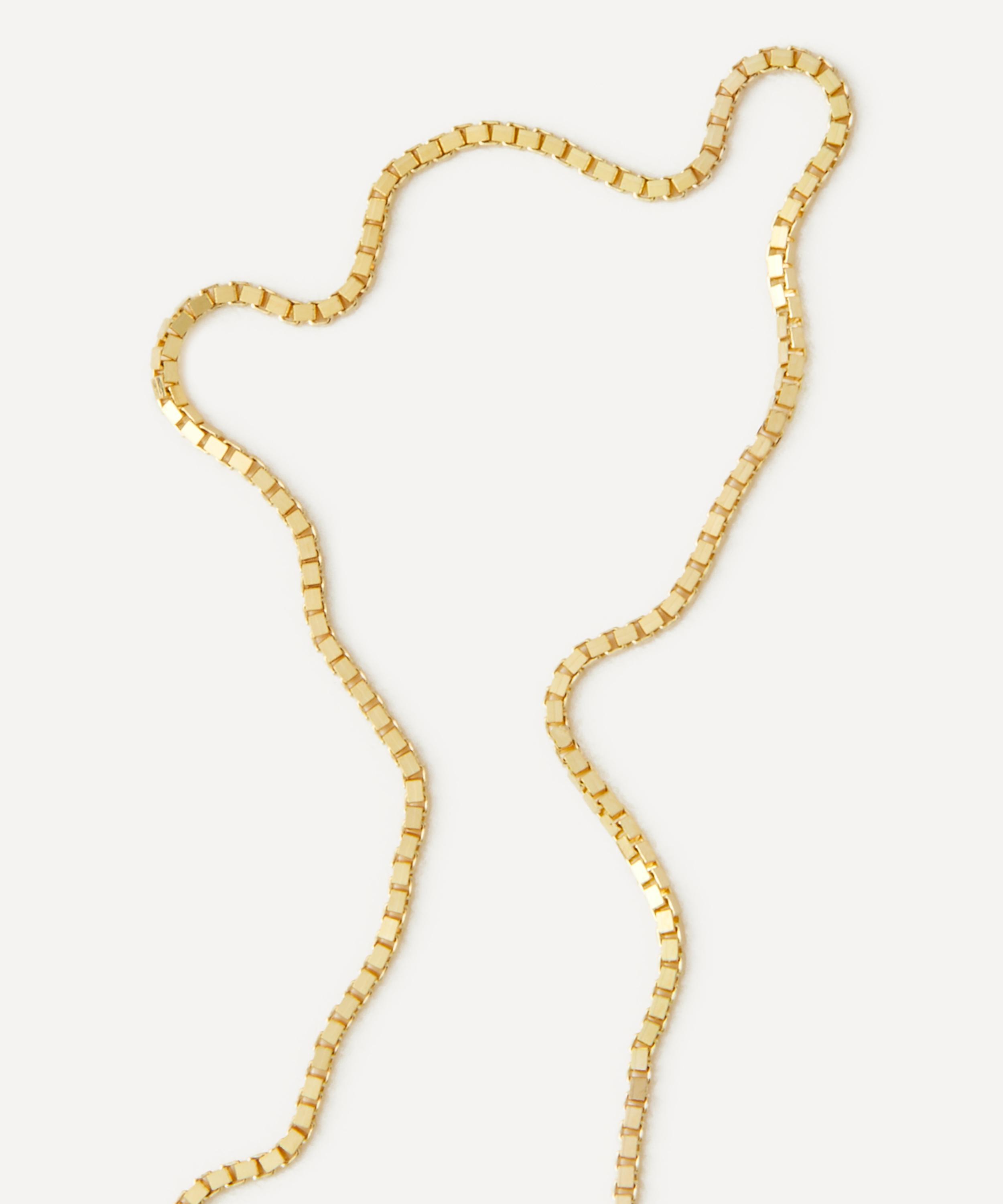 Satomi Kawakita - 14ct Gold Slip 18’ Inch Chain Necklace image number 2