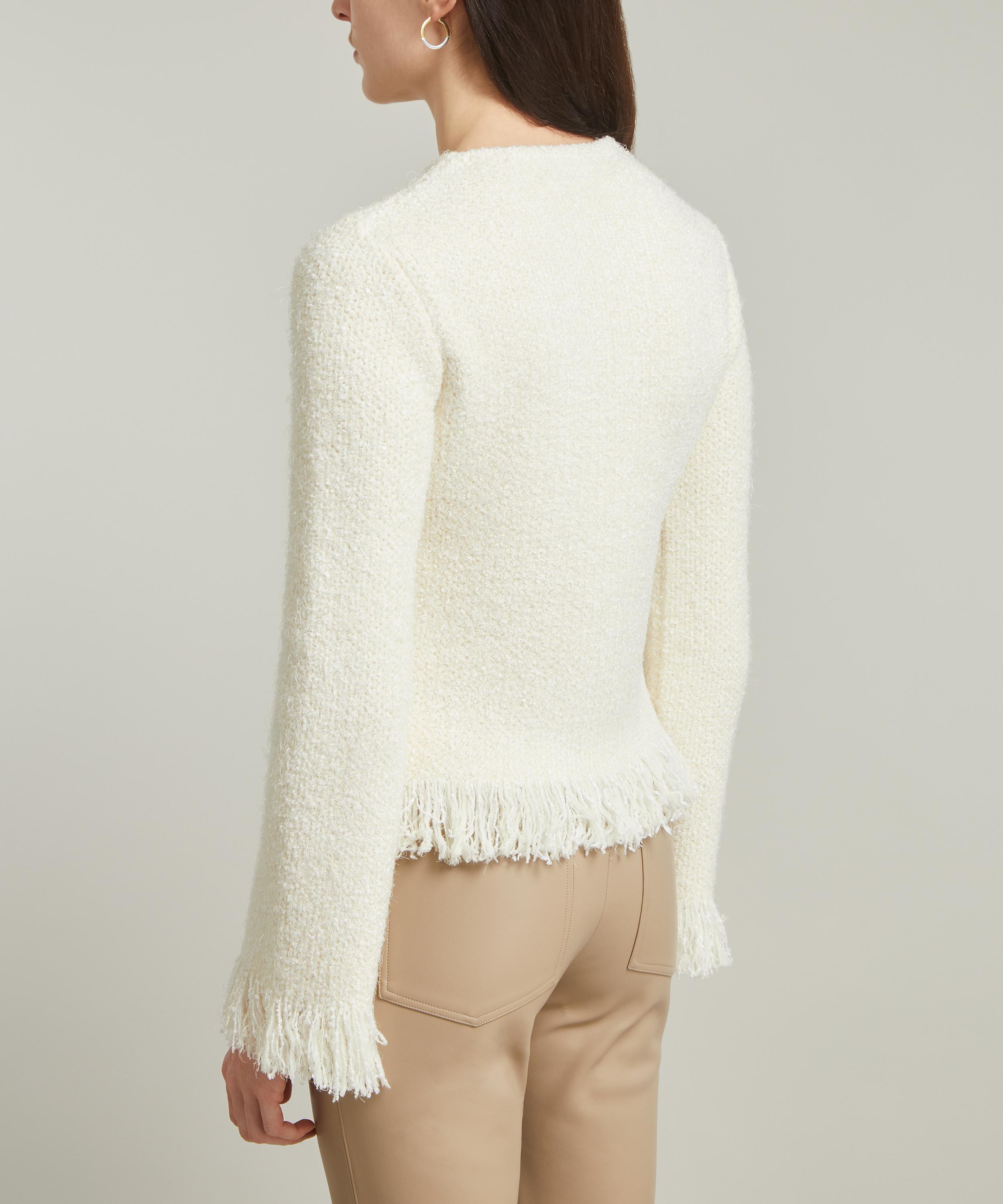 Chloé - Silk and Cashmere Bouclé Knit Jacket image number 3