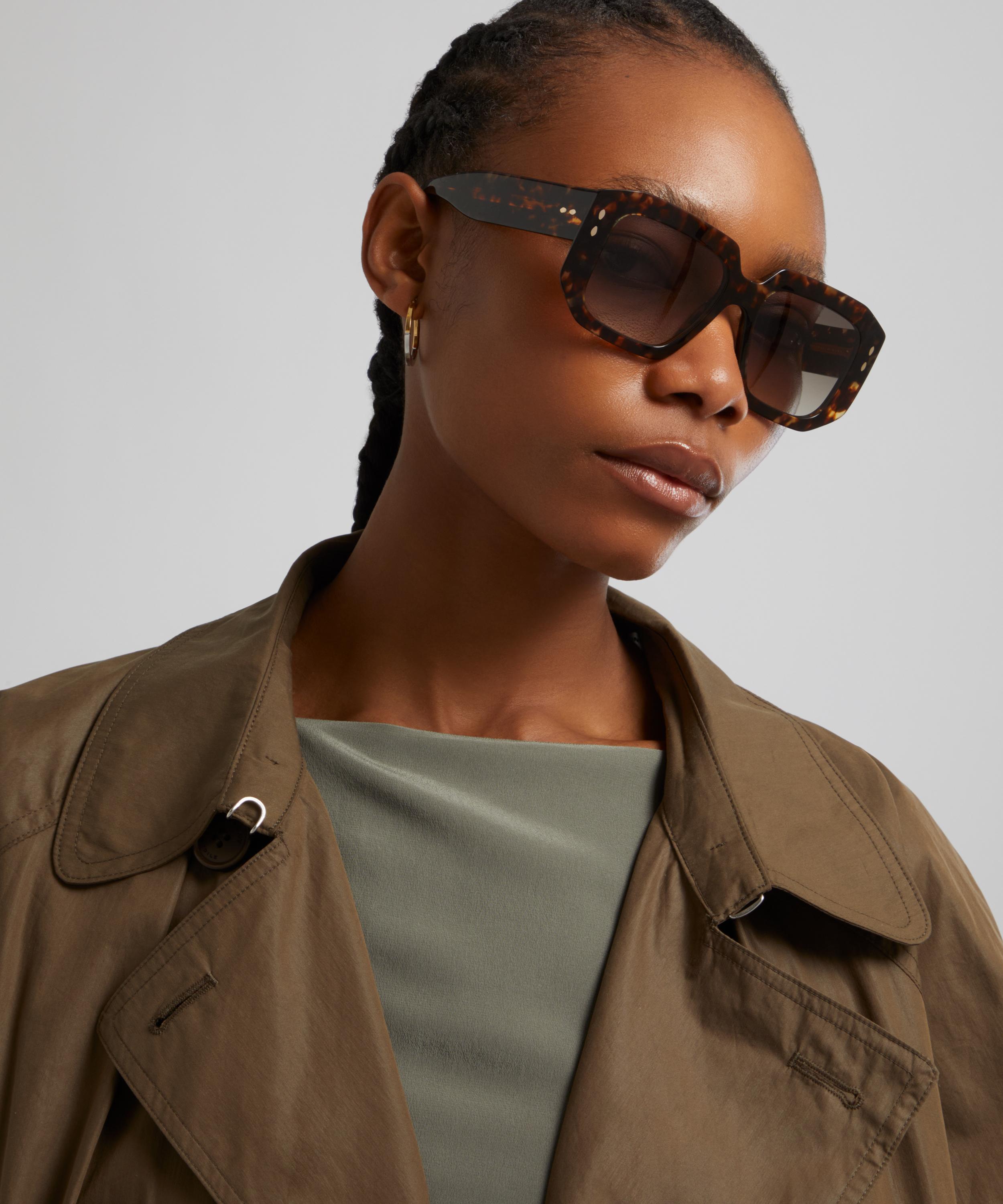 サングラス Isabel Marant IM0016S Round Sunglasses Gray Black Gold サングラス レディース＆メンズ｜ISABEL MARANT（イザベル