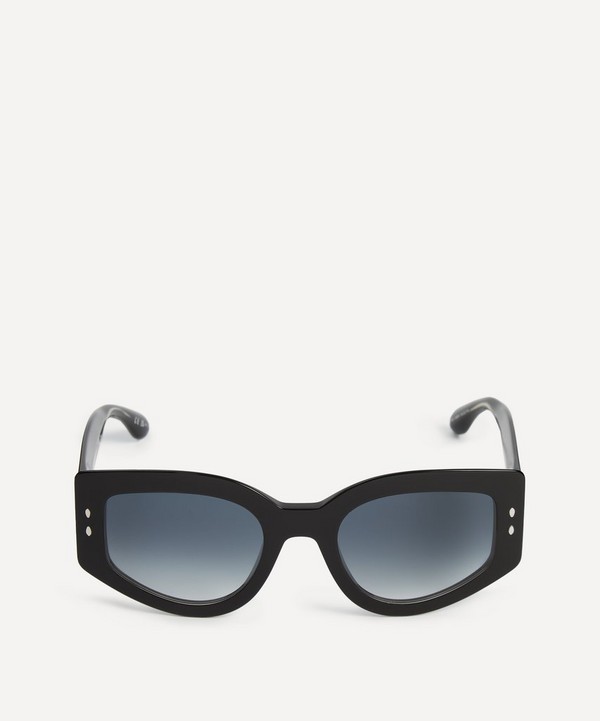 Isabel Marant - Acetate Cat Eye Black Sunglasses image number null