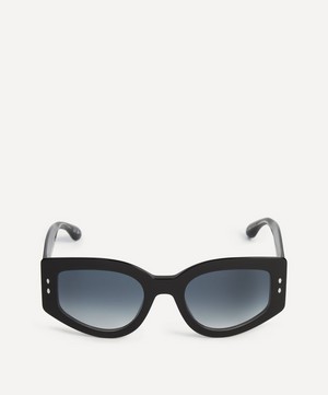 Isabel Marant - Acetate Cat Eye Black Sunglasses image number 0
