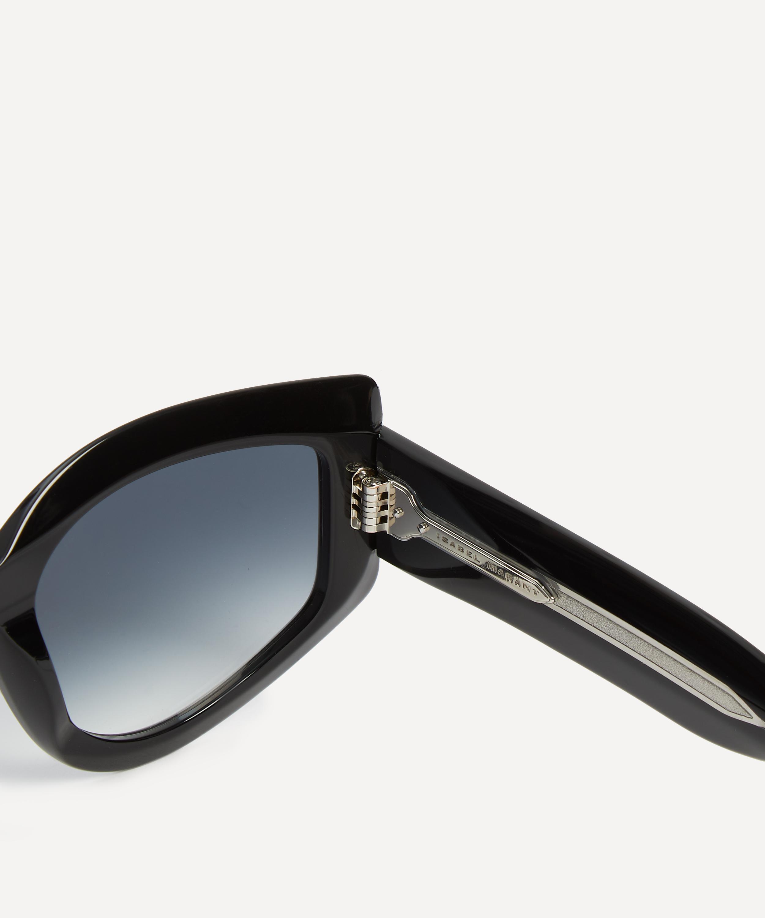 Isabel Marant - Acetate Cat Eye Black Sunglasses image number 3