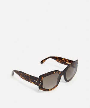 Isabel Marant - Acetate Cat Eye Havana Sunglasses image number 1