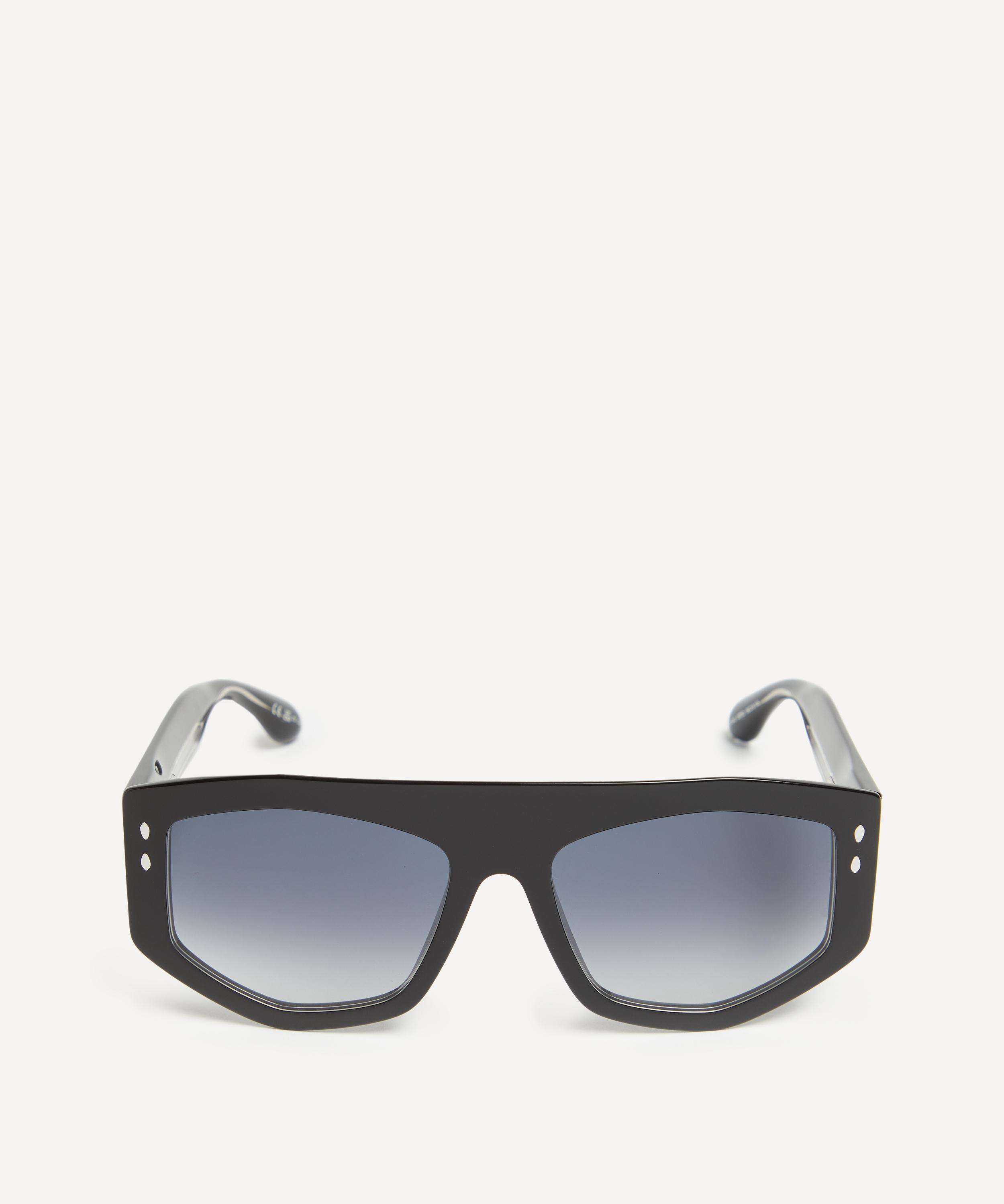 Isabel Marant - Acetate Geometric Black Sunglasses image number 0