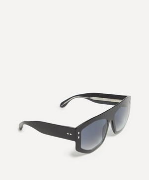 Isabel Marant - Acetate Geometric Black Sunglasses image number 1