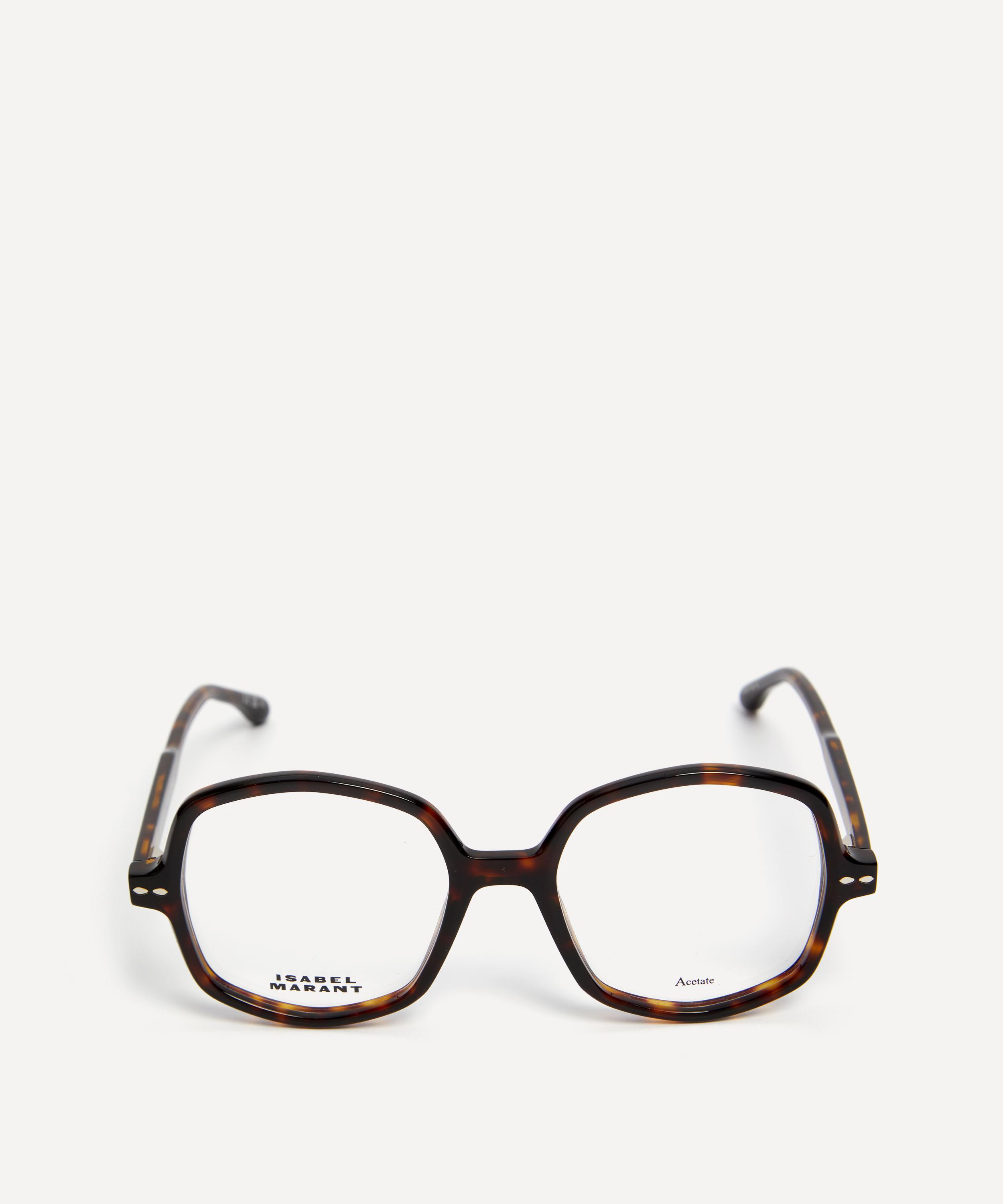 Isabel Marant - Acetate Geometric Havana Optical Glasses image number 0