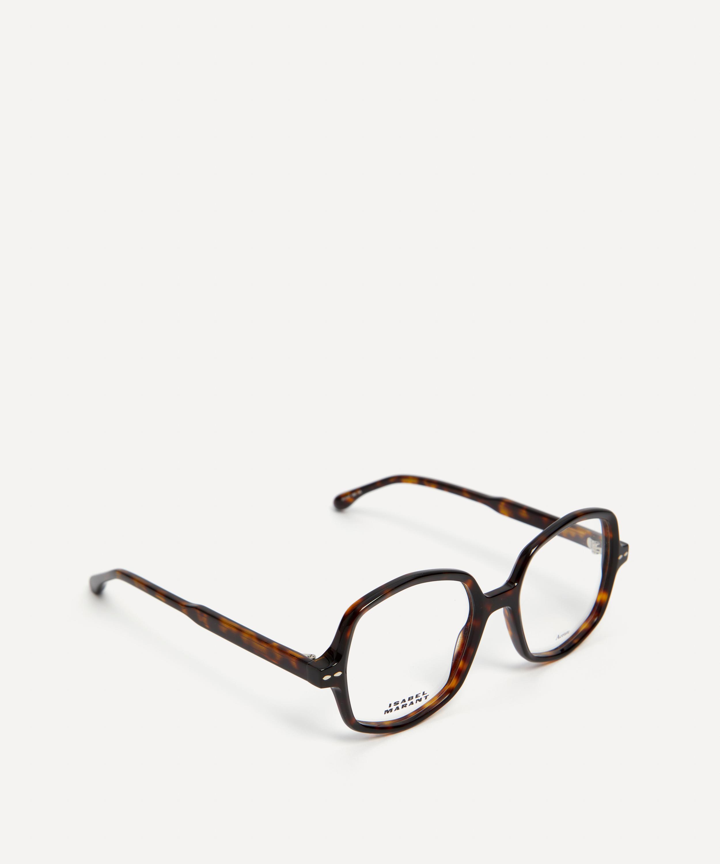 Isabel Marant - Acetate Geometric Havana Optical Glasses image number 1