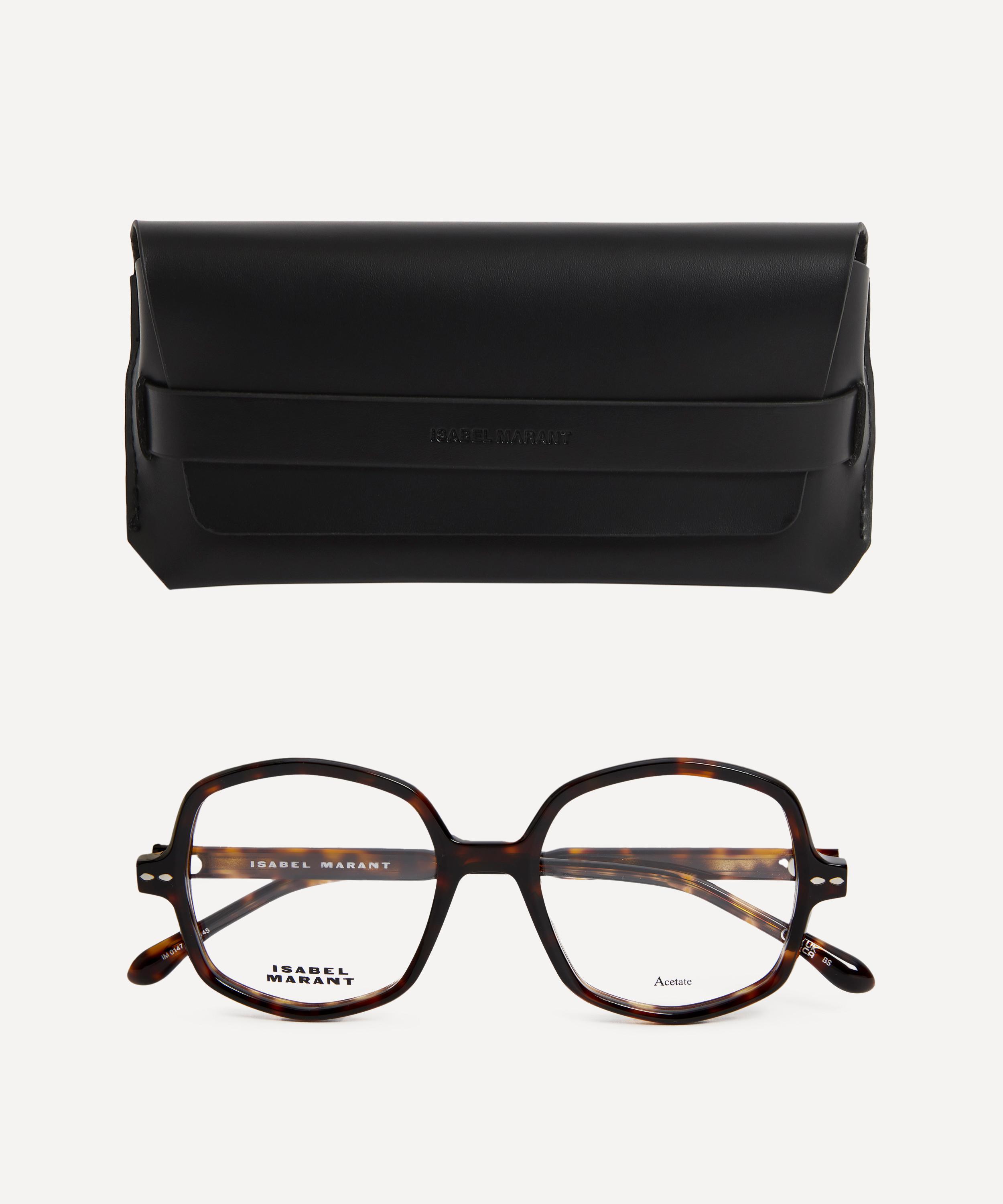 Isabel Marant - Acetate Geometric Havana Optical Glasses image number 3