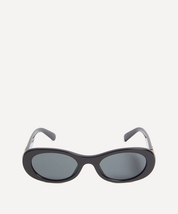 Miu Miu - Oval Sunglasses