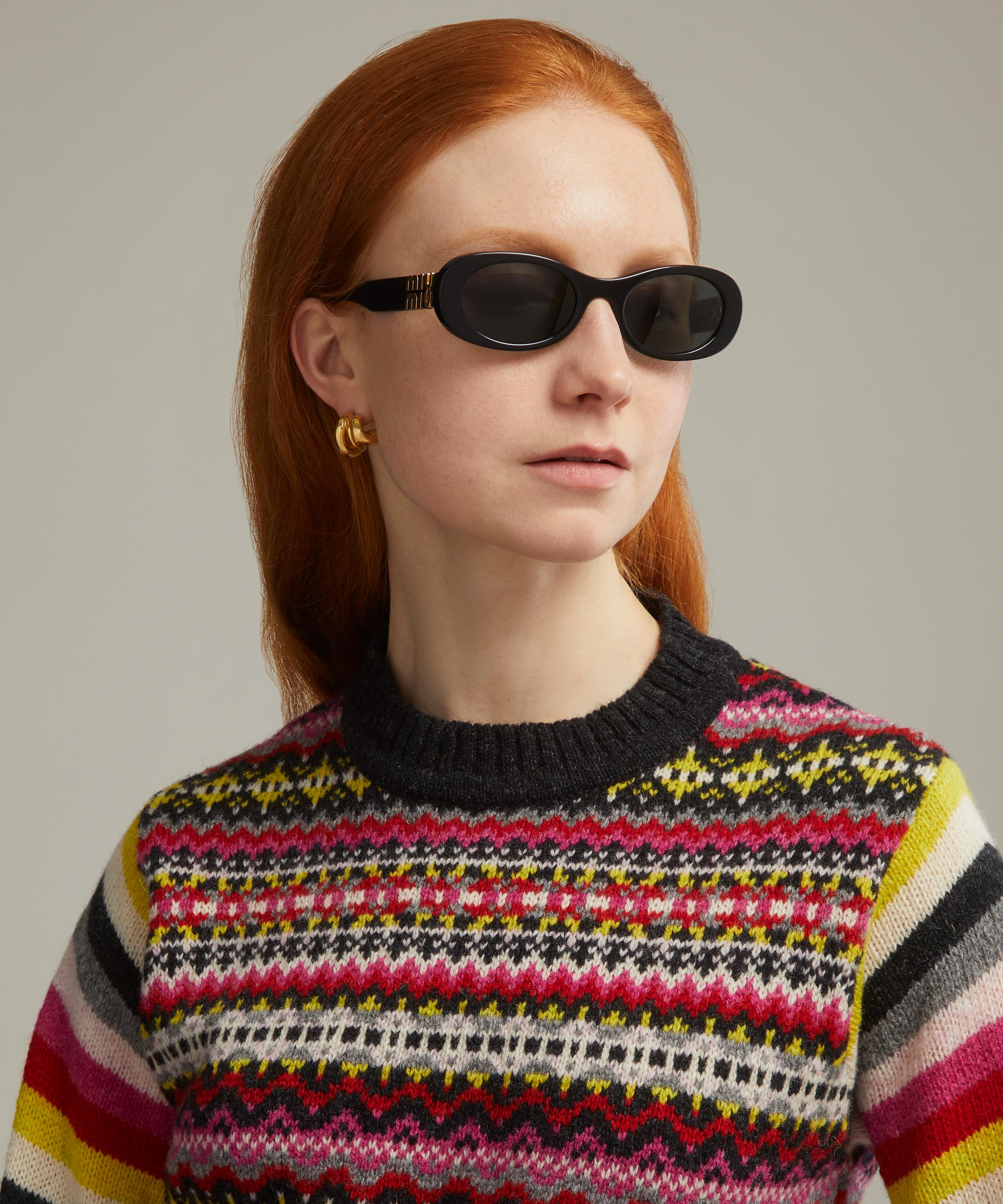 Miu Miu - Oval Sunglasses image number 1