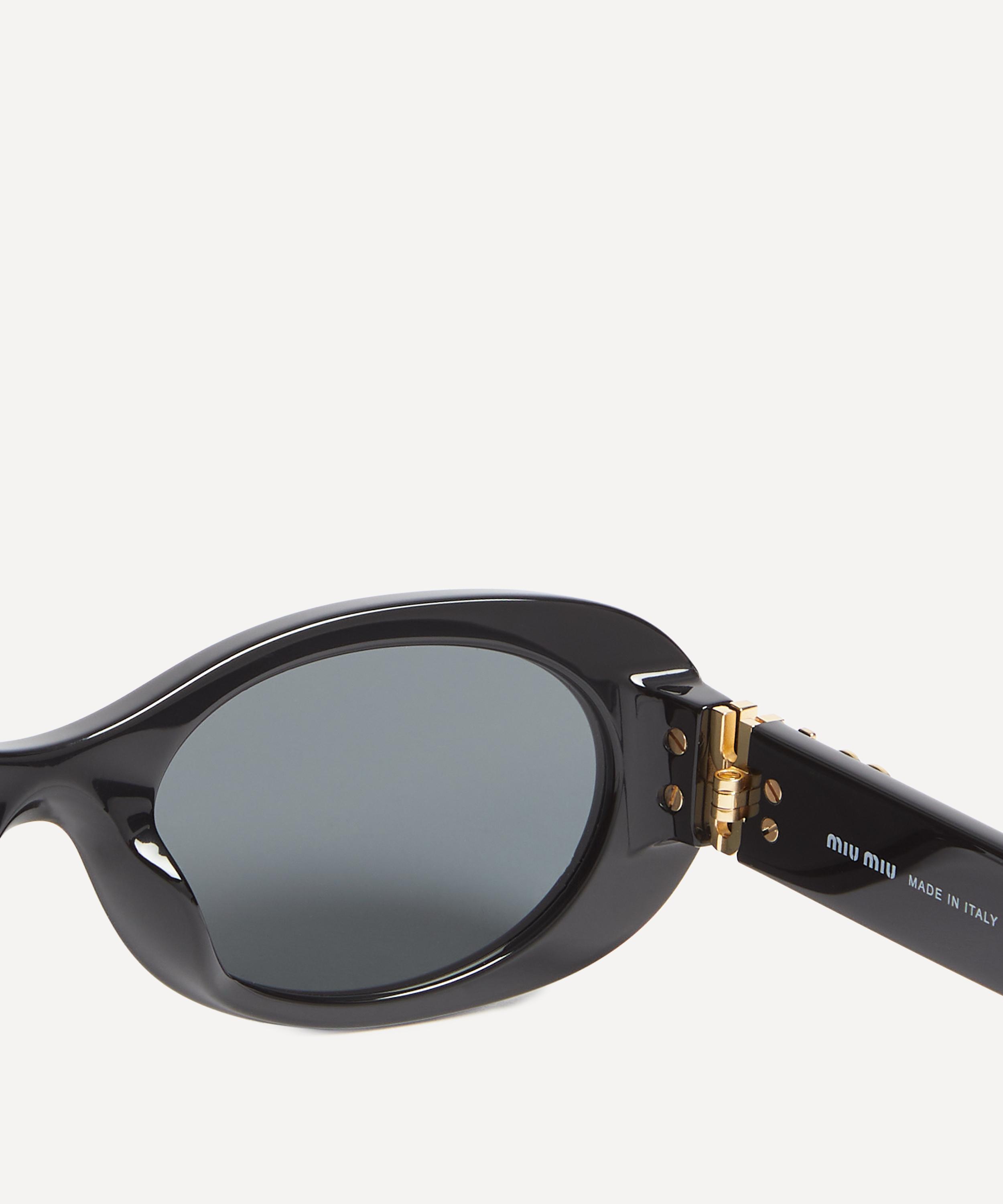 Miu Miu - Oval Sunglasses image number 3