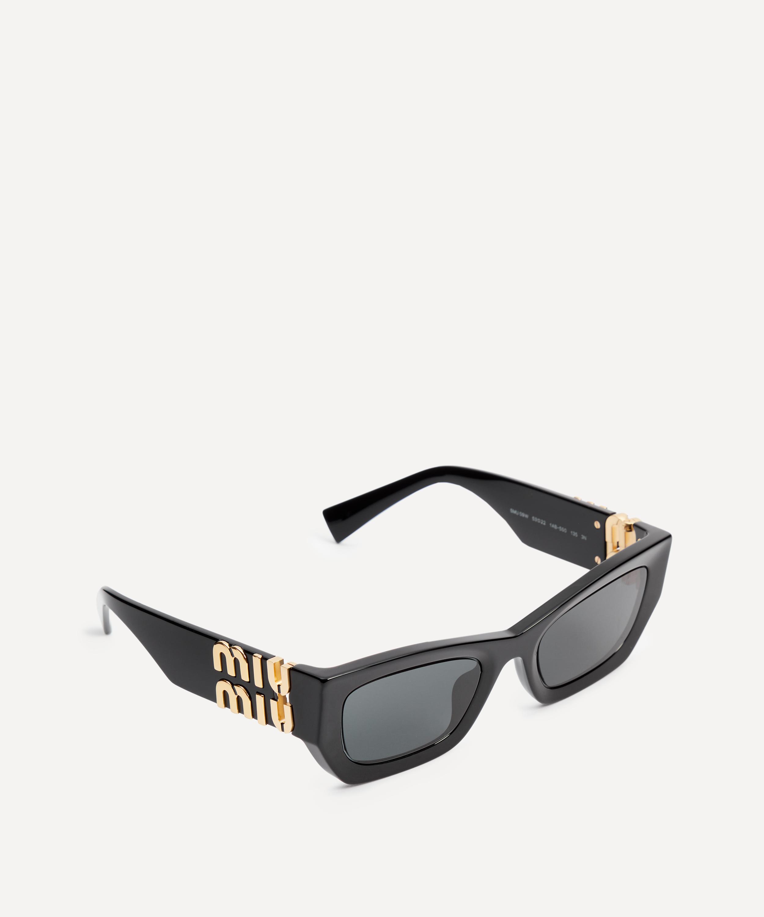 Miu miu rectangular outlet sunglasses