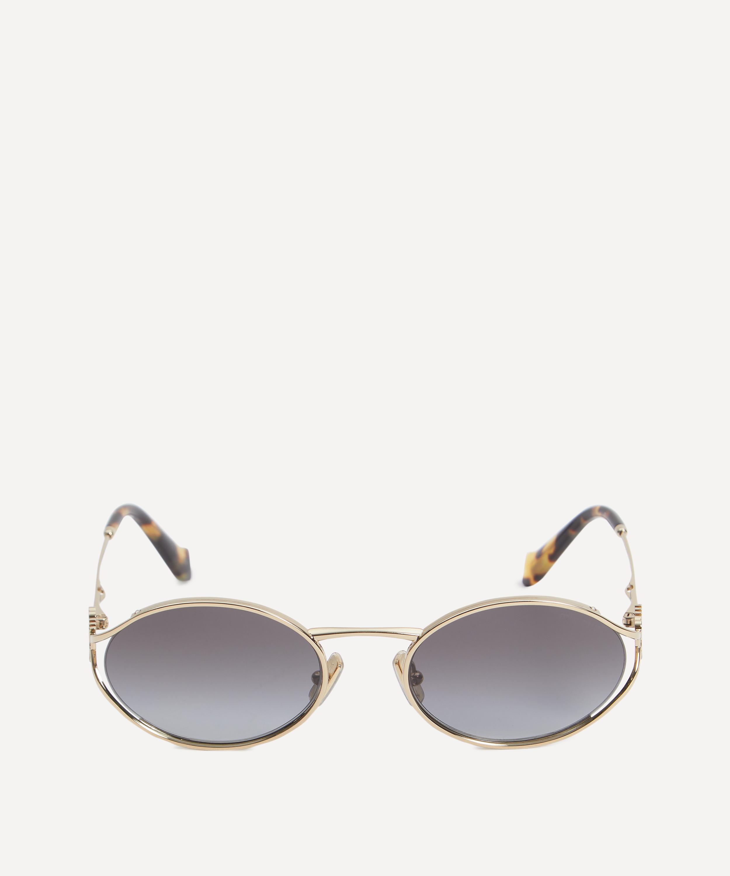 Miu Miu - Oval Sunglasses