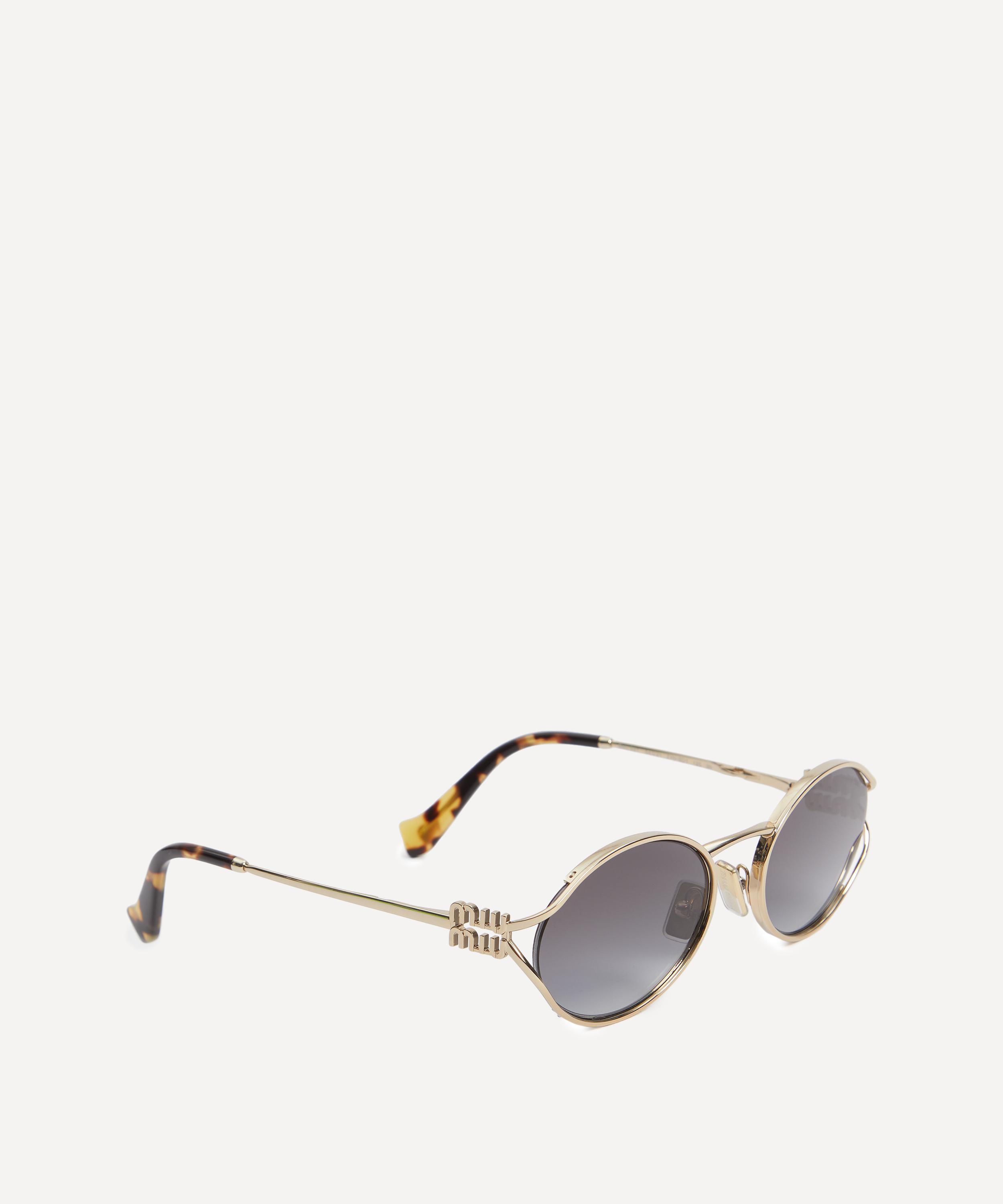 Miu Miu - Oval Sunglasses image number 1