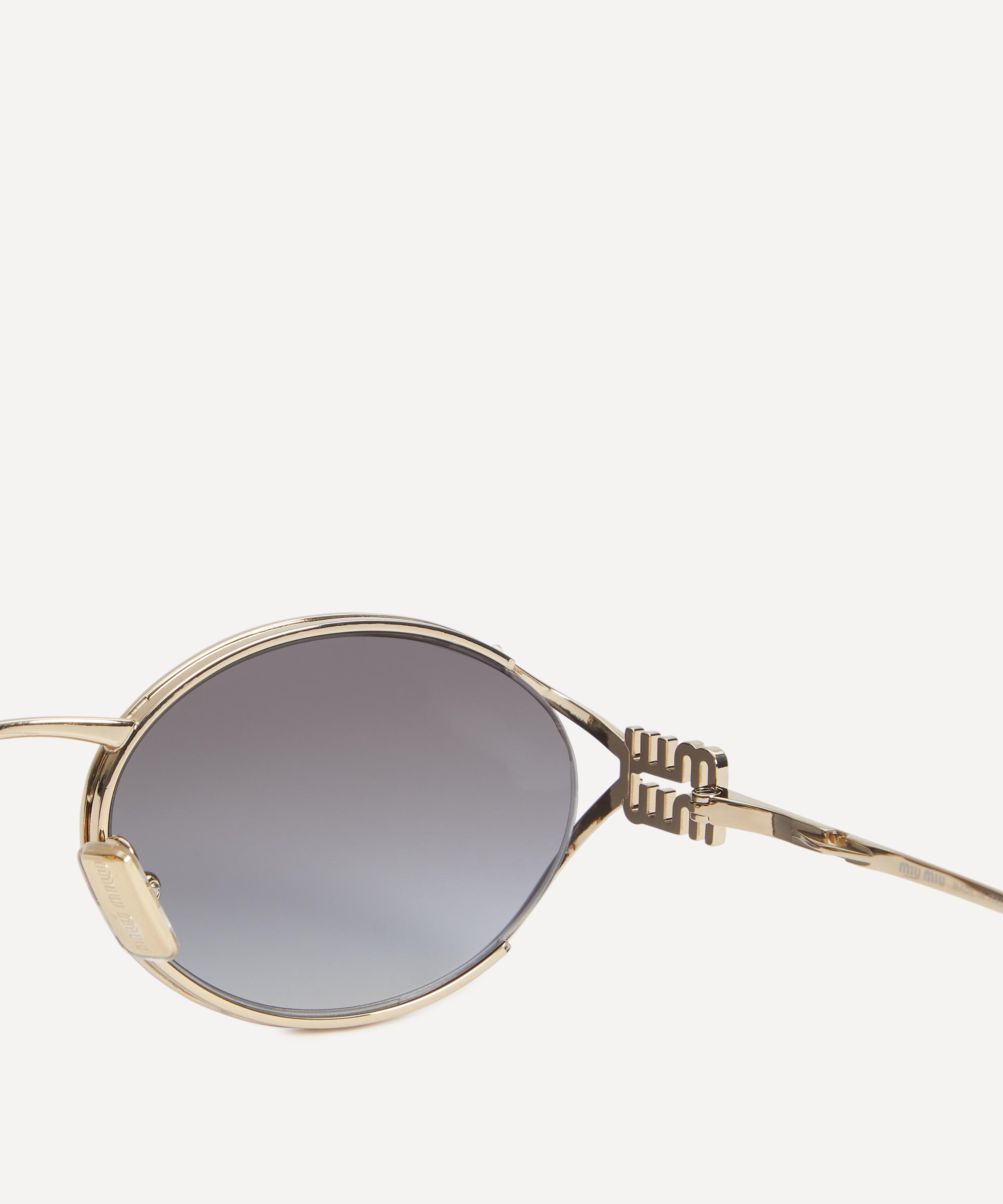 Miu Miu - Oval Sunglasses image number 2