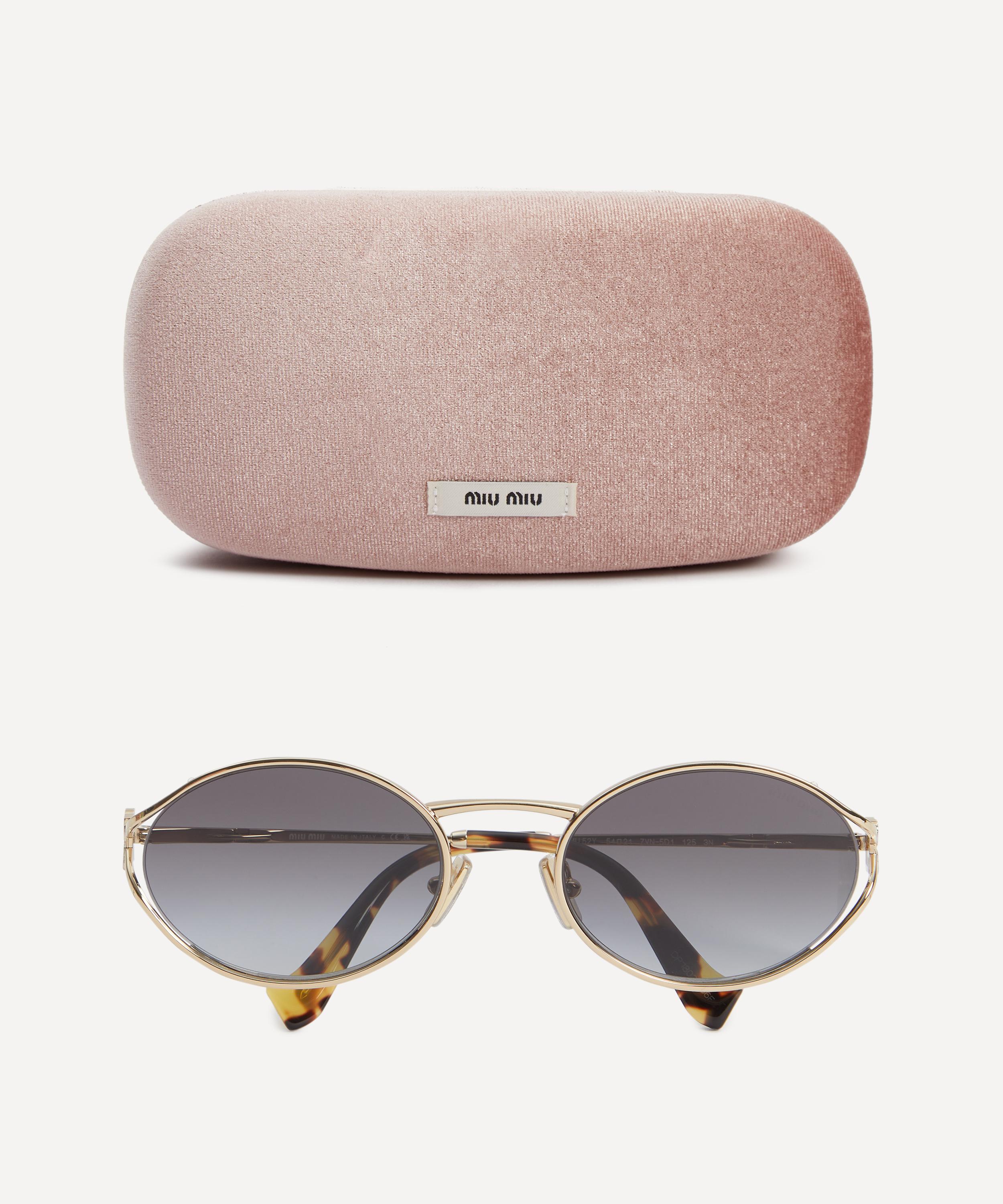 Miu Miu - Oval Sunglasses image number 3