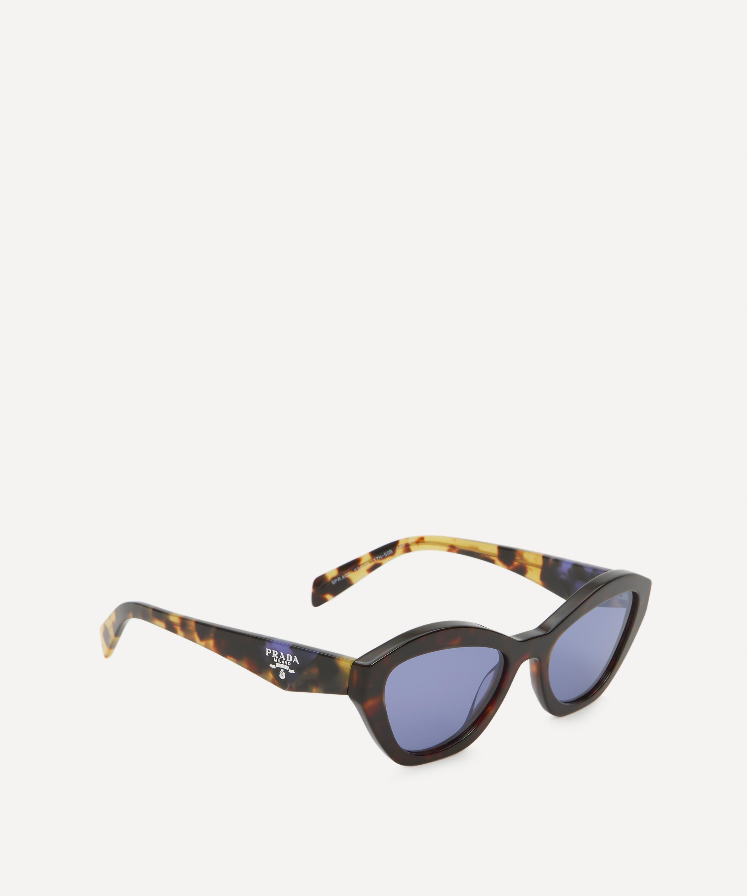 Prada - Angular Cat Eye Acetate Sunglasses image number 2