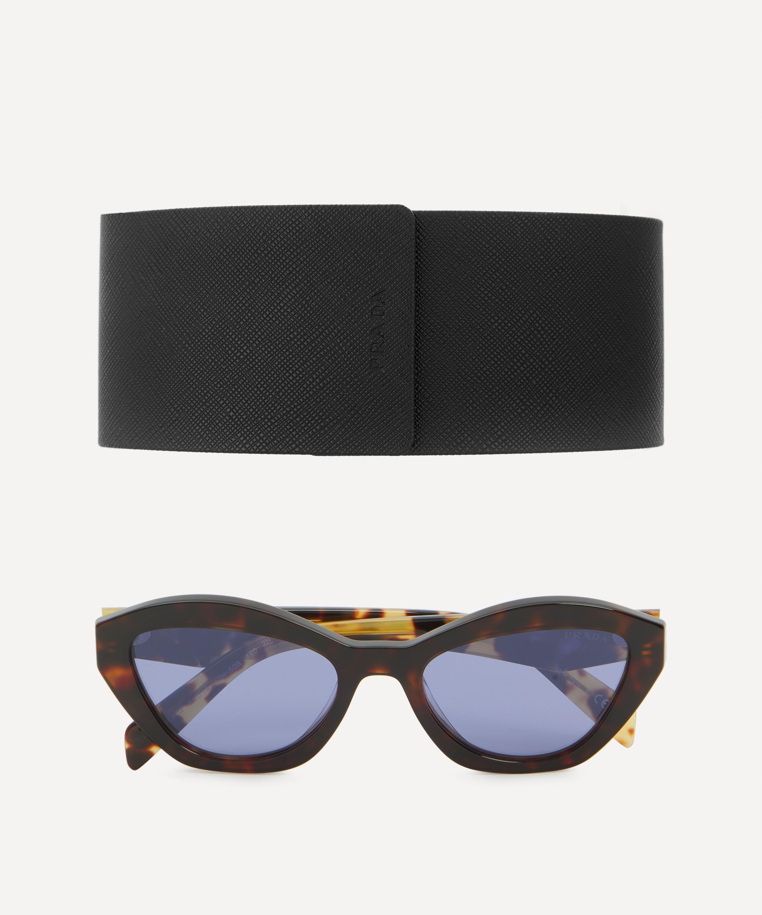 Prada cat eye acetate hot sale sunglasses