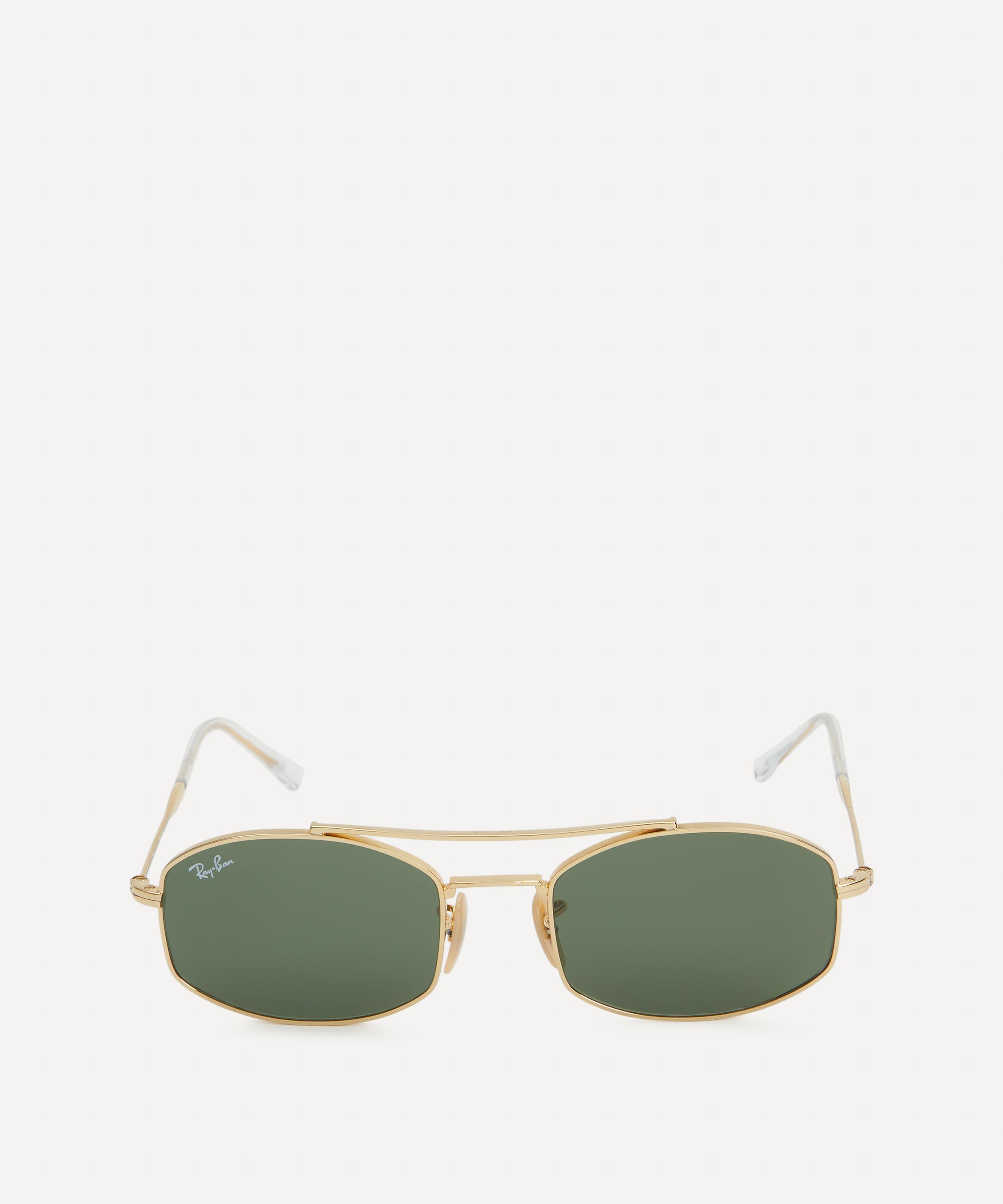 Ray-Ban - Oval Metal Sunglasses image number 0