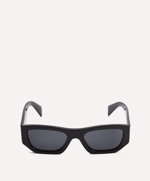 Prada - Geometric Rectangle Frame Sunglasses