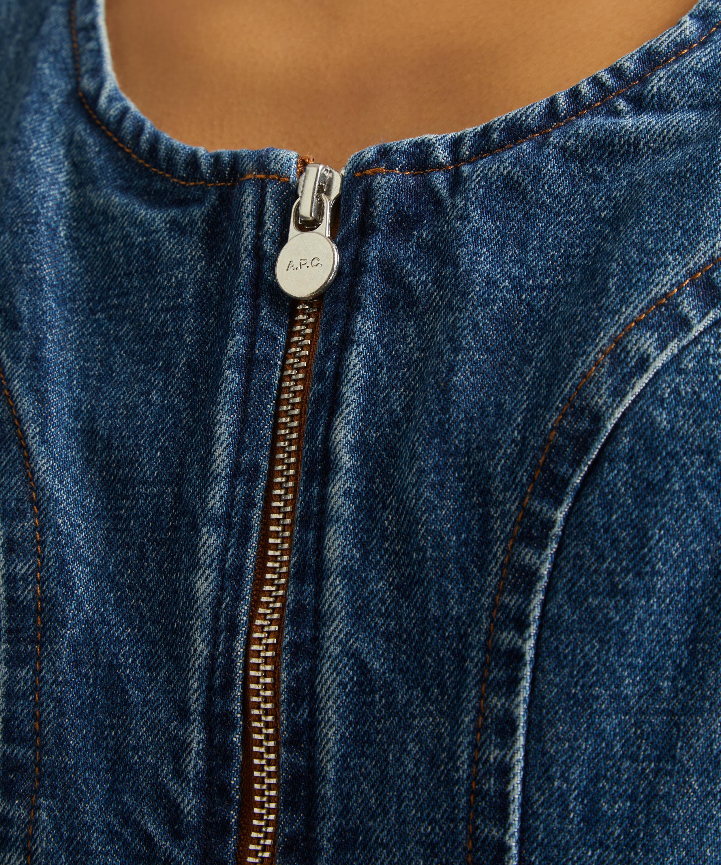 A.P.C. - Ally Denim Dress image number 4