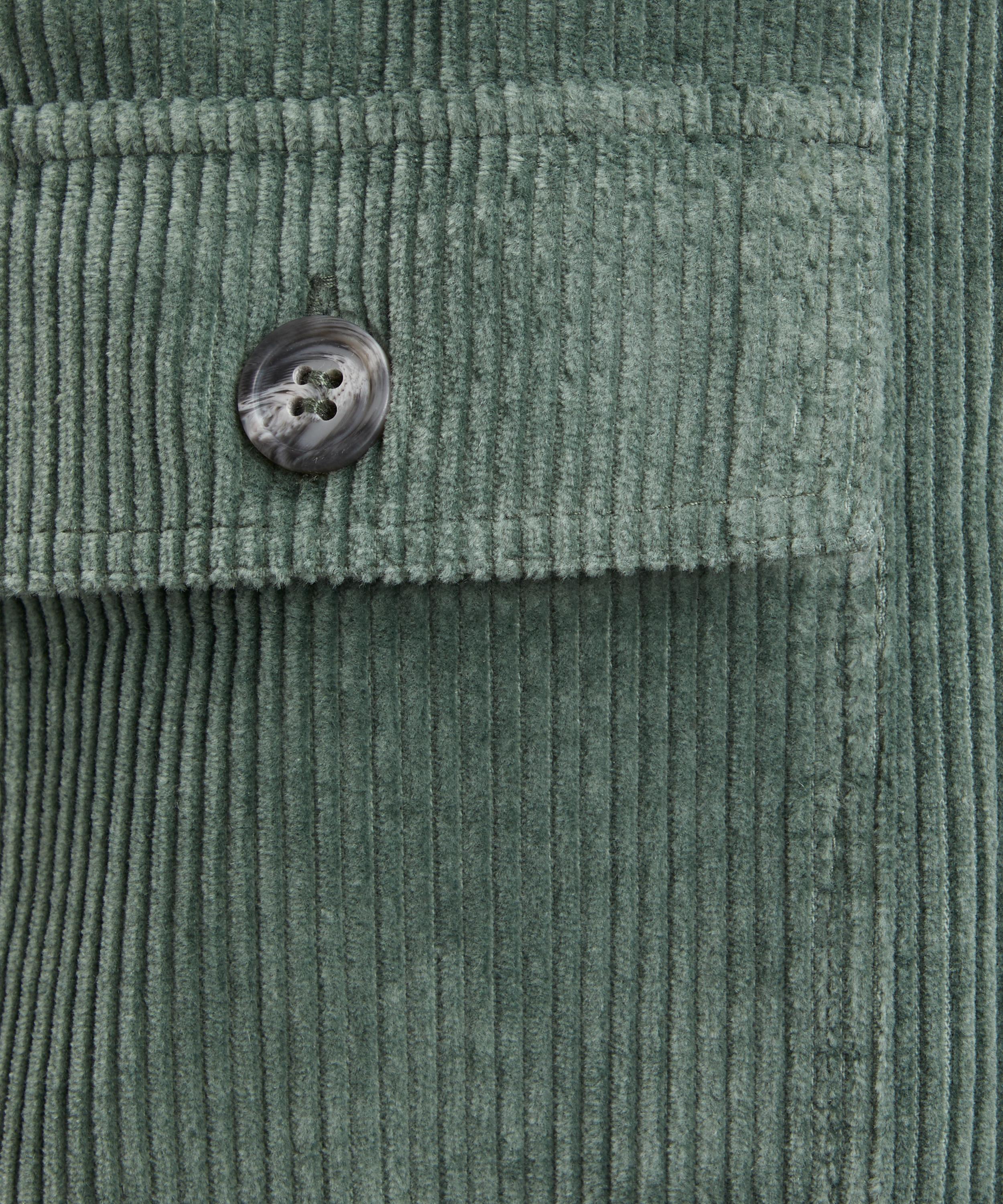 A.P.C. - Mia Almond Green Corduroy Dress image number 4