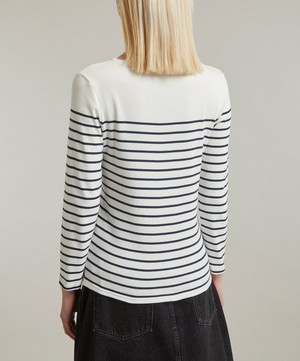 A.P.C. - Thelma Stripe Long Sleeve T Shirt image number 3