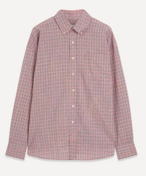 Our Legacy - Borrowed BD Shirt in Pink Kimble Check image number 0
